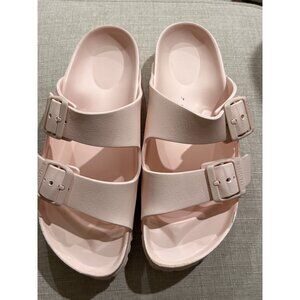 Birkenstock Arizona Eva Slide Size 37 Fits 6-6 1/2 Pink Lightweight